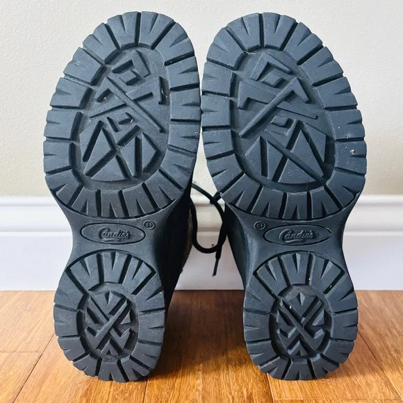 Candie's Water Resistant Suede Winter Boots 8.5 - Picture 10 of 11